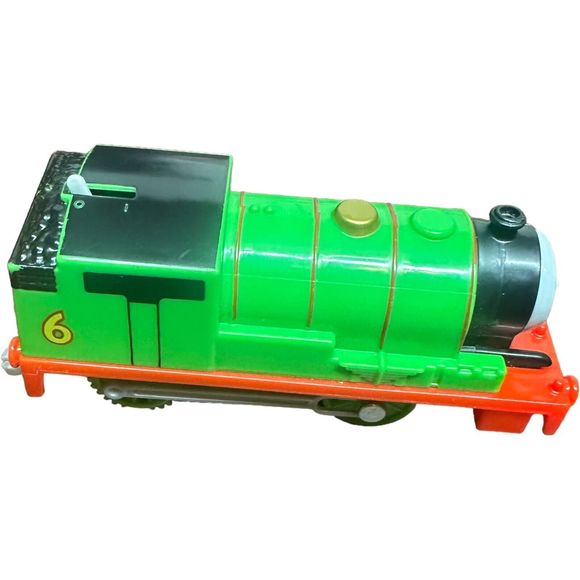 Lot Of 2 Thomas Friends Percy Limited Metallic Green Motorized 2013 Train WORKS - Picture 15 of 16